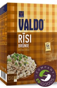 Rice ‘BROWN’ VALDO’ 0.5 kg (4x125g) box